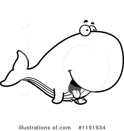 Royalty-Free (RF) Whale Clipart Illustration by Cory Thoman - Stock Sample #1191934