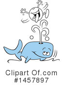 Whale Clipart #1457897 by Johnny Sajem