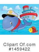 Whale Clipart #1459422 by visekart