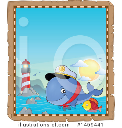 Royalty-Free (RF) Whale Clipart Illustration by visekart - Stock Sample #1459441