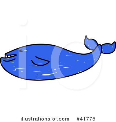 Royalty-Free (RF) Whale Clipart Illustration by Prawny - Stock Sample #41775