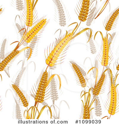 Royalty-Free (RF) Wheat Clipart Illustration by merlinul - Stock Sample #1099039