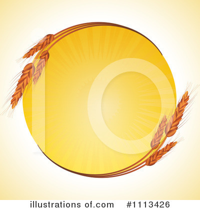Royalty-Free (RF) Wheat Clipart Illustration by elaineitalia - Stock Sample #1113426