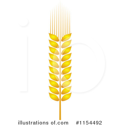 Wheat Clipart #1154492 by Vector Tradition SM