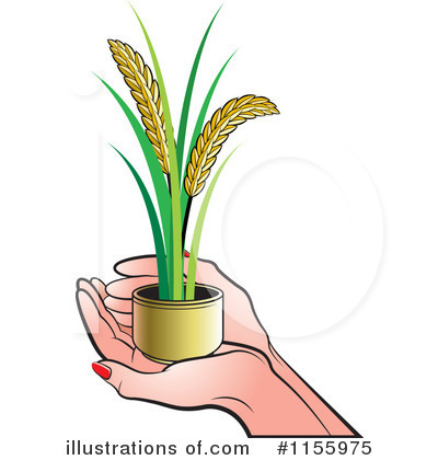 Gardening Clipart #1155975 by Lal Perera