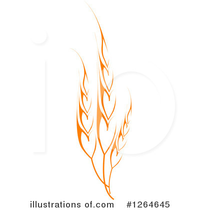 Royalty-Free (RF) Wheat Clipart Illustration by Vector Tradition SM - Stock Sample #1264645