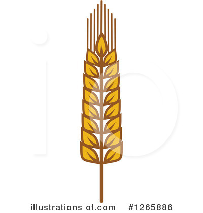 Royalty-Free (RF) Wheat Clipart Illustration by Vector Tradition SM - Stock Sample #1265886