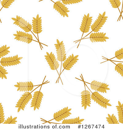 Royalty-Free (RF) Wheat Clipart Illustration by Vector Tradition SM - Stock Sample #1267474