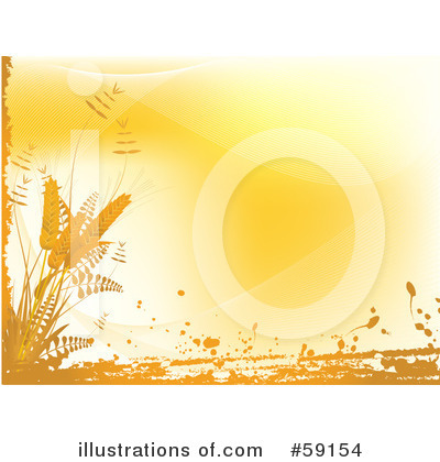 Royalty-Free (RF) Wheat Clipart Illustration by elaineitalia - Stock Sample #59154