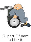 Wheelchair Clipart #11140 by djart
