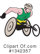 Wheelchair Clipart #1342357 by patrimonio