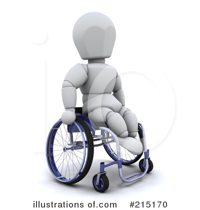 Wheelchair Clipart #215170 by KJ Pargeter
