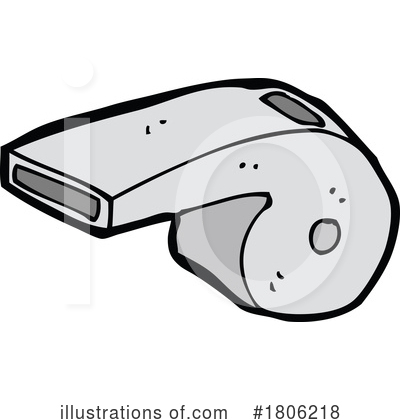 Royalty-Free (RF) Whistle Clipart Illustration by lineartestpilot - Stock Sample #1806218