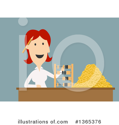 Businesswoman Clipart #1365376 by Vector Tradition SM