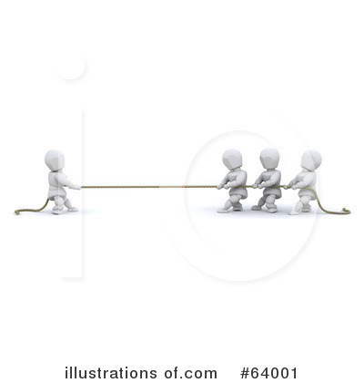 Tug Of War Clipart #64001 by KJ Pargeter