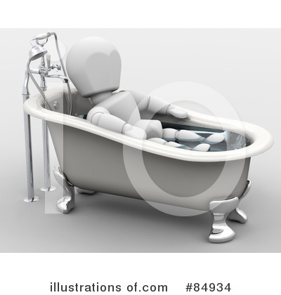 Bath Tub Clipart #84934 by KJ Pargeter