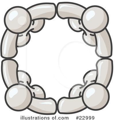 Royalty-Free (RF) White Collection Clipart Illustration by Leo Blanchette - Stock Sample #22999