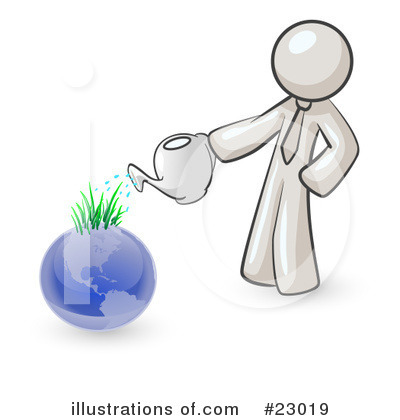Plant Clipart #23019 by Leo Blanchette