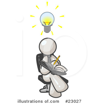 Light Bulb Clipart #23027 by Leo Blanchette