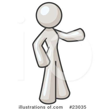 Royalty-Free (RF) White Collection Clipart Illustration by Leo Blanchette - Stock Sample #23035