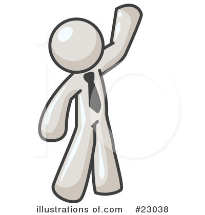Royalty-Free (RF) White Collection Clipart Illustration by Leo Blanchette - Stock Sample #23038