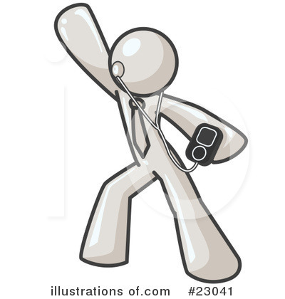Royalty-Free (RF) White Collection Clipart Illustration by Leo Blanchette - Stock Sample #23041