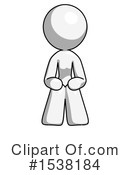 White Design Mascot Clipart #1538184 by Leo Blanchette
