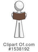 White Design Mascot Clipart #1538192 by Leo Blanchette