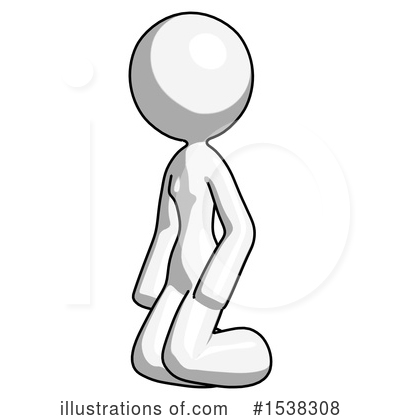 Royalty-Free (RF) White Design Mascot Clipart Illustration by Leo Blanchette - Stock Sample #1538308