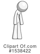 White Design Mascot Clipart #1538422 by Leo Blanchette