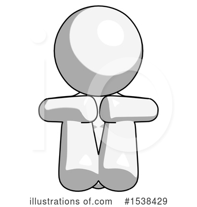 Royalty-Free (RF) White Design Mascot Clipart Illustration by Leo Blanchette - Stock Sample #1538429