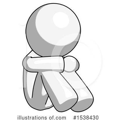 Royalty-Free (RF) White Design Mascot Clipart Illustration by Leo Blanchette - Stock Sample #1538430