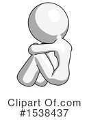 White Design Mascot Clipart #1538437 by Leo Blanchette