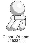 White Design Mascot Clipart #1538441 by Leo Blanchette