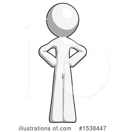 Royalty-Free (RF) White Design Mascot Clipart Illustration by Leo Blanchette - Stock Sample #1538447