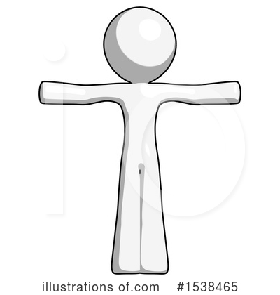 Royalty-Free (RF) White Design Mascot Clipart Illustration by Leo Blanchette - Stock Sample #1538465