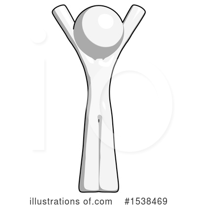 Royalty-Free (RF) White Design Mascot Clipart Illustration by Leo Blanchette - Stock Sample #1538469