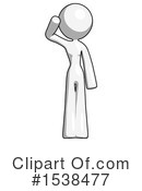 White Design Mascot Clipart #1538477 by Leo Blanchette