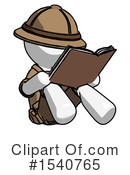 White Design Mascot Clipart #1540765 by Leo Blanchette