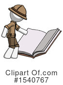 White Design Mascot Clipart #1540767 by Leo Blanchette