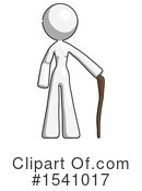 White Design Mascot Clipart #1541017 by Leo Blanchette