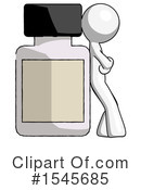 White Design Mascot Clipart #1545685 by Leo Blanchette