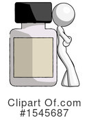 White Design Mascot Clipart #1545687 by Leo Blanchette
