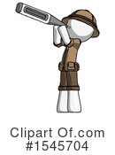 White Design Mascot Clipart #1545704 by Leo Blanchette