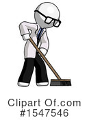 White Design Mascot Clipart #1547546 by Leo Blanchette