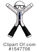 White Design Mascot Clipart #1547706 by Leo Blanchette