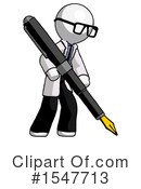 White Design Mascot Clipart #1547713 by Leo Blanchette