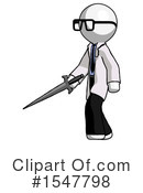 White Design Mascot Clipart #1547798 by Leo Blanchette