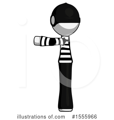 Royalty-Free (RF) White Design Mascot Clipart Illustration by Leo Blanchette - Stock Sample #1555966