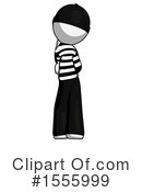 White Design Mascot Clipart #1555999 by Leo Blanchette